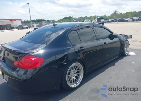 2010 Infiniti G37X из США, поврежденный, VIN JN1CV6AR7AM252677